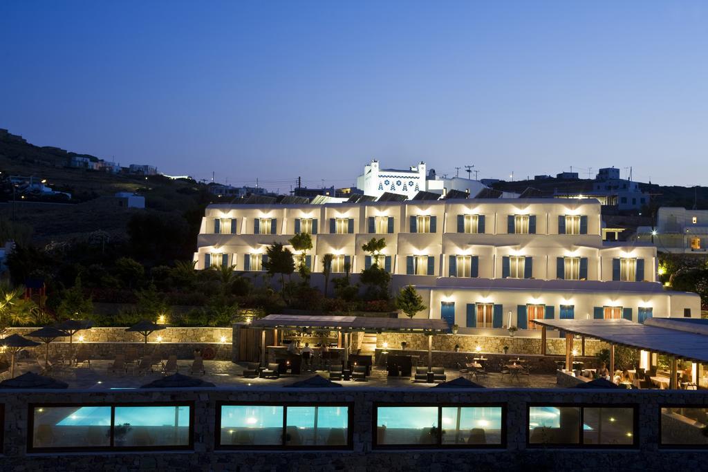 Yiannaki Hotel Ornos  Exteriör bild